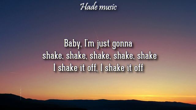 Taylor swift - Shake It Off (Lyrics) | most viewed songs #9 смотреть онлайн