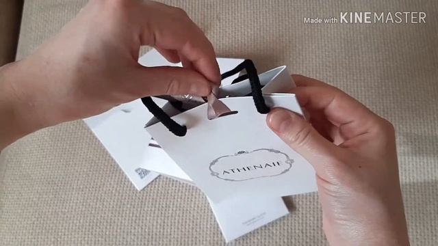 Распаковка серебряного шарма с Алиэкспресс. смотреть онлайн