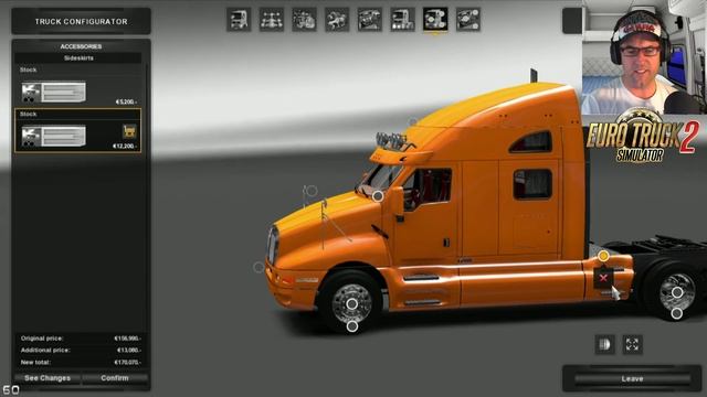 ETS 2 SNEAK PEEK | Kenworth T2000 | PATCH 1.21 смотреть онлайн