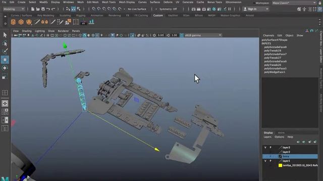 Greeble Kitbashing 001 смотреть онлайн