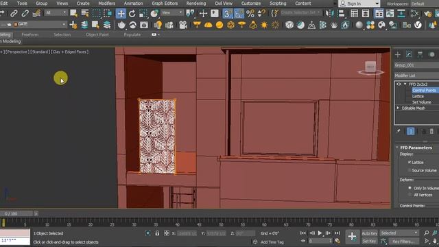How to Resize an object to specific dimensions in 3Ds Max смотреть онлайн