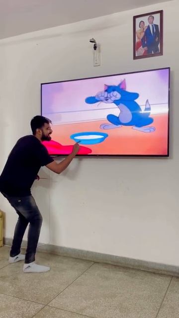 Tom & Jerry 😂 Invisible Mouse ~ Superpower Invisibility #dushyantkukreja #shorts смотреть онлайн