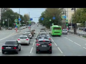 2021 год. Тюмень. Обзорная экскурсия по городу. Часть 3: Улица Республики.