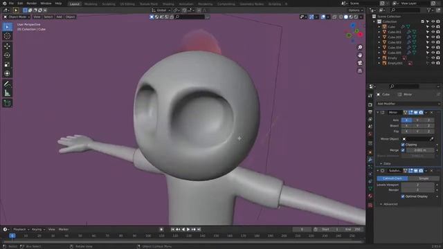 Blender Modeling The Eye Sockets And The Mouth |Rick and Monty 3d character|learn Blender смотреть онлайн