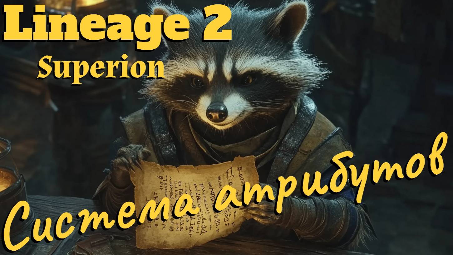 Система атрибута в Lineage 2 Main 2024