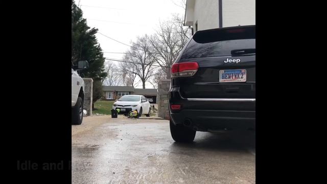 WK2 Grand Cherokee Custom Exhaust (Resonator and Muffler delete) смотреть онлайн