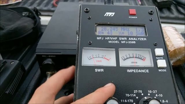 Portable 10 Meter Dipole Antenna For Ham Radio Field Day смотреть онлайн