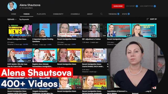 USA Immigration Lawyer | Alena Shautsova смотреть онлайн
