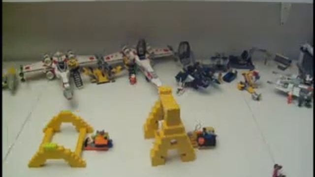 Lego Millennium Falcon Building - Scene 2 смотреть онлайн