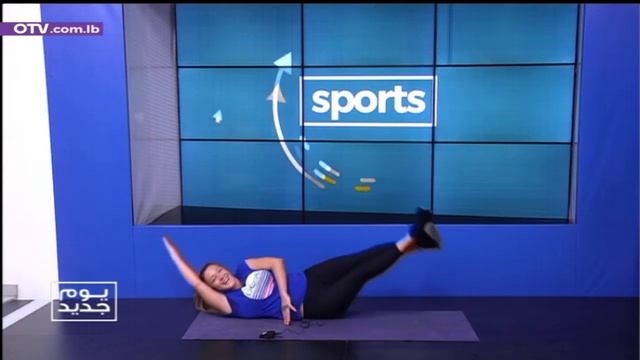 Sports segment with coach Julie Rammal смотреть онлайн