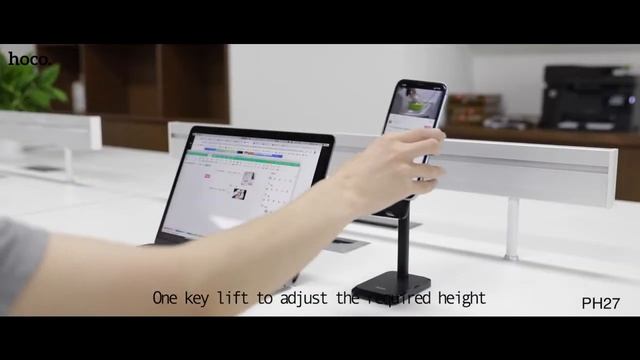 hoco ph27 stable telescopic desktop stand clip смотреть онлайн