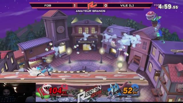 Road To Regen: Ams Fob (Ganon, PP, Isabelle) Vs Vile (Lucario) смотреть онлайн