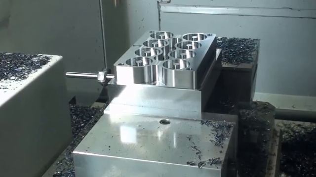 CNC Working High Speed Milling - iMachining Cutting Metal - CNC Machine Process смотреть онлайн