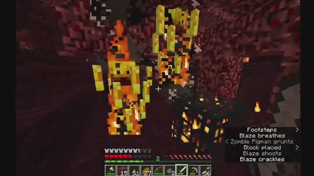 Мы с Мишей разгромили адскую крепость! В майнкрафт (битвы в аду) страшный ад смотреть онлайн