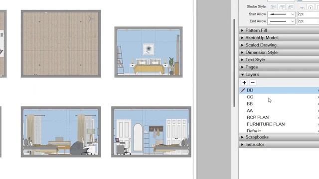 Layout for Sketchup Course | Interior Design Course Preview смотреть онлайн