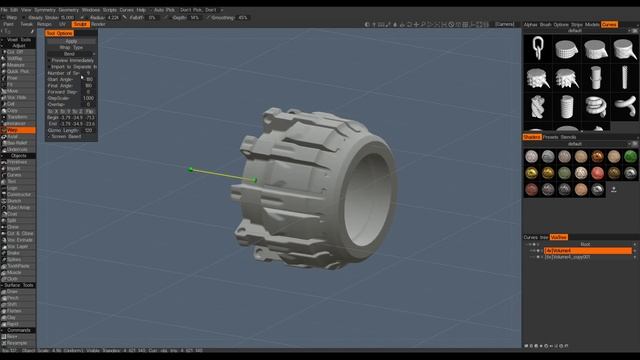 3D-Coat Tips and Tricks - Exploring the Warp Tool for Concept Design смотреть онлайн
