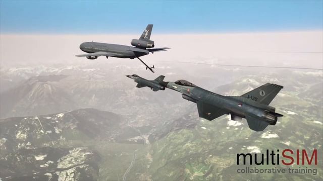 multiSIM: Aerial Refueling Simulator смотреть онлайн