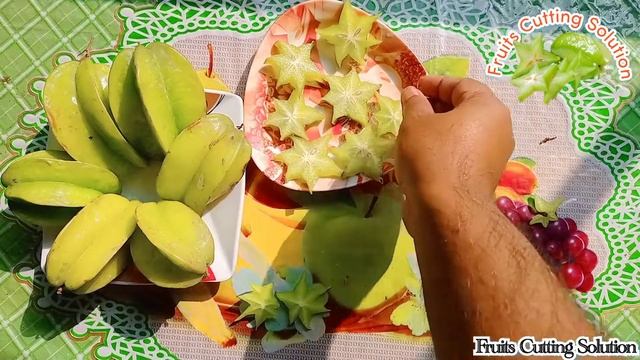 Amazing Fruits Cutting Skills | Carambola (Star Fruit) | Awesome Fruit Ideas - Part # 16 смотреть онлайн