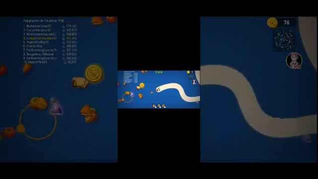 Worms Zone is a super fun online game🐍🐍 where you take Eat as much as you can to grow bigger #snake смотреть онлайн