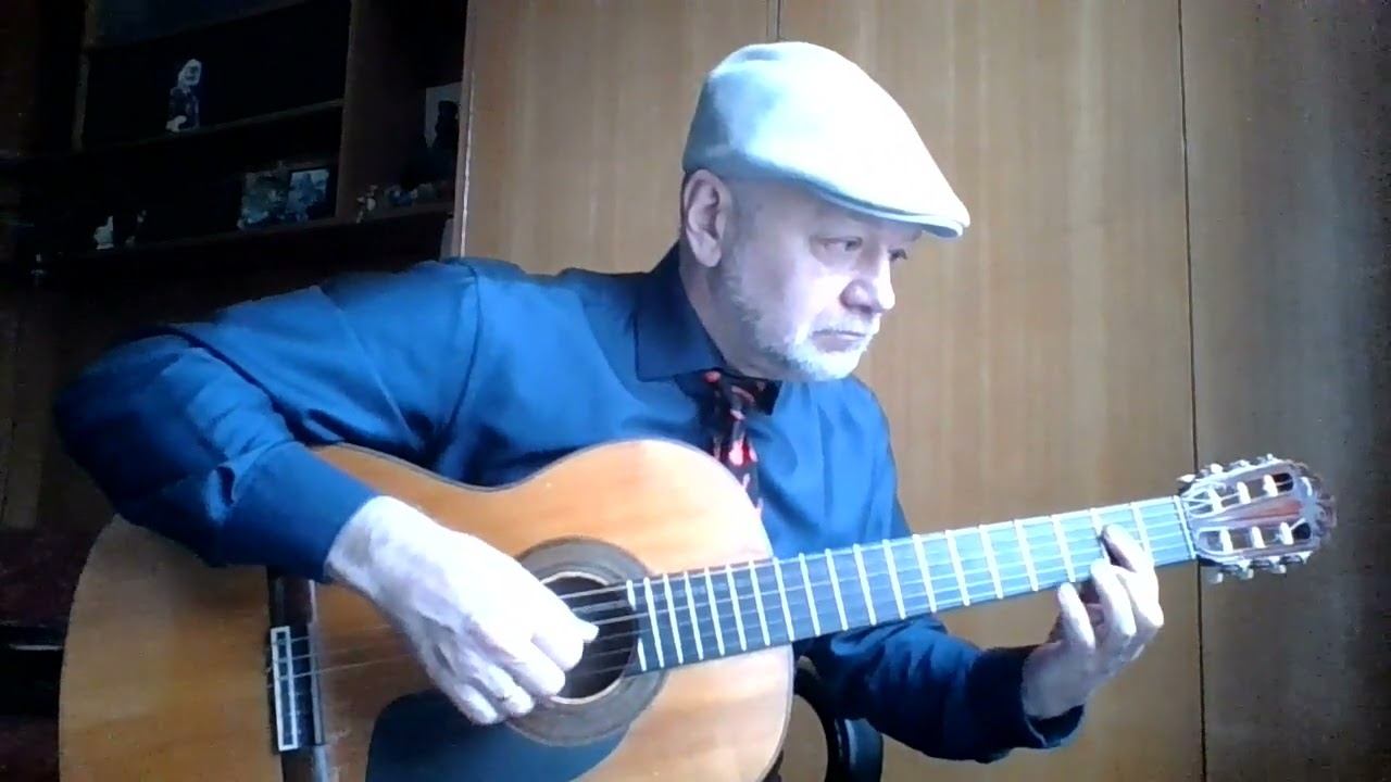 За дальнею околицей (Николай Будашкин) на гитаре смотреть онлайн