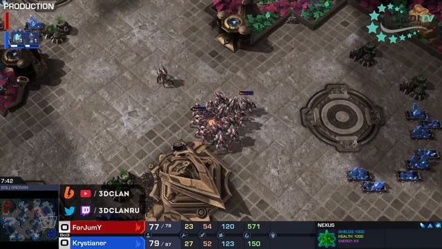 🏆 European Starcraft 2 League 2023 3000$ День 2: DnS, Krystianer, Elazer, ForJumy смотреть онлайн