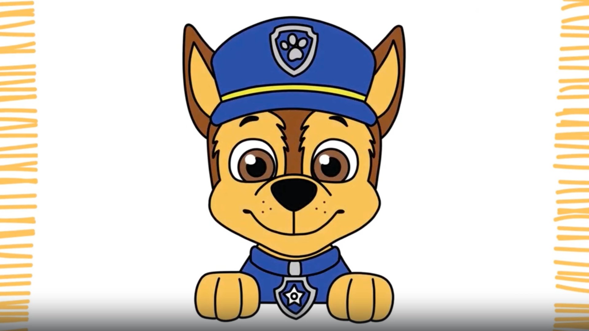 Как нарисовать Гонщика и Щенячий патруль смотреть онлайн