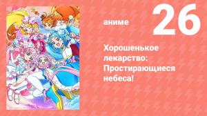 Хорошенькое лекарство: Простирающиеся небеса! 26 серия (аниме-сериал, 2023)