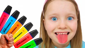 Детская песенка про волшебные фломастеры