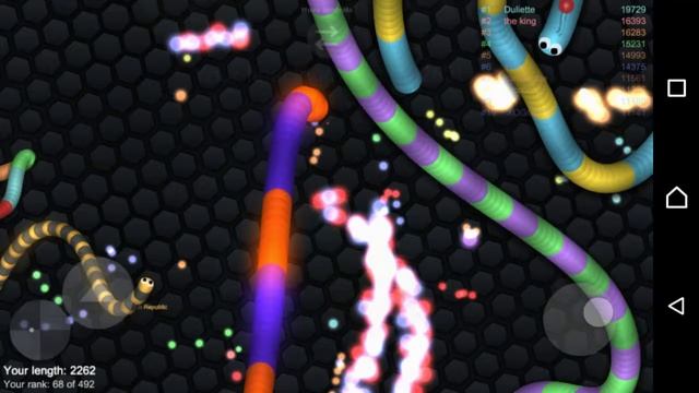 Slither.io по сети смотреть онлайн