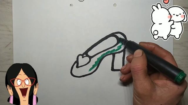 draw a picture of shoes ارسم صورة للأحذية аяқ киімнің суретін салу нарисуй картинку туфель смотреть онлайн