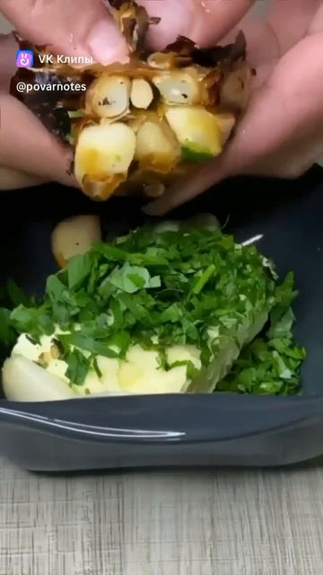 жареный чеснок на хлеб 🍞 смотреть онлайн