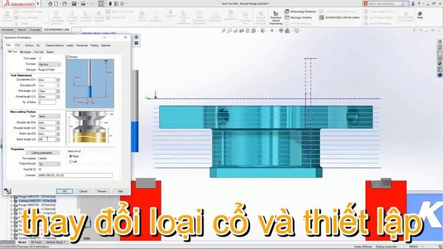 Lập trình gia công với Solidworks CAM смотреть онлайн