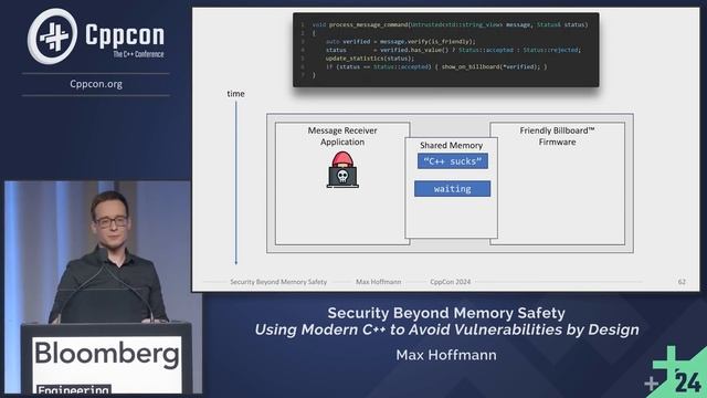 Security Beyond Memory Safety - Using Modern C++ to Avoid Vulnerabilities by Design - Max Hoffmann смотреть онлайн