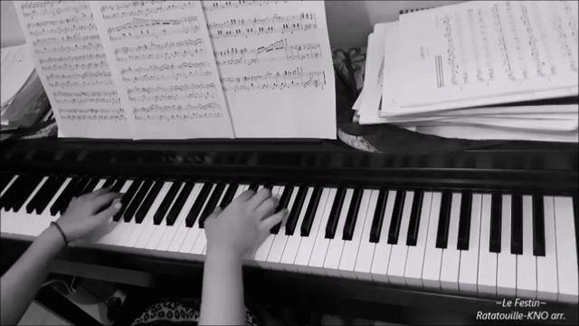 Ratatouille - Le Festin (piano arr. by KNO) смотреть онлайн