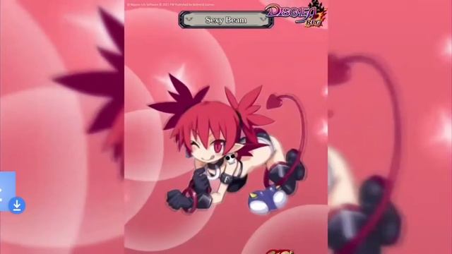 Mobile Ads|Disgaea RPG|Its A Loli Doing Suggestive Poses...but It Is A Demon.