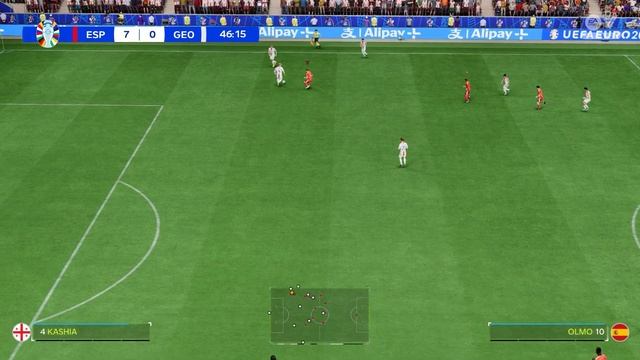 Spain vs Georgia Round of 16 UEFA EURO 2024 EA SPORTS FC 24 смотреть онлайн