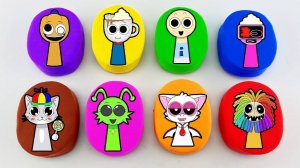 КУБИКИ СПРУНКИ! Какой персонаж Спрунки выйдет из цветка