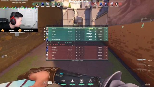 ASCENT MAP! MVP! 100T DERREK PRO SOVA VALORANT GAMEPLAY [Full Match VOD] смотреть онлайн