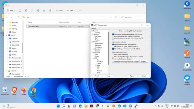 Convert .PEM to .PPK for putty on windows смотреть онлайн