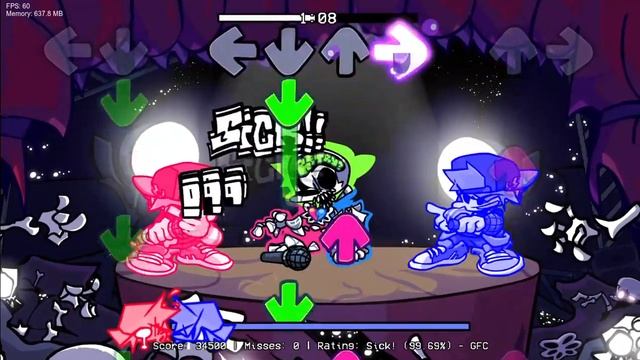 Friday Night Funkin - Lights Out (Neon Heart) смотреть онлайн