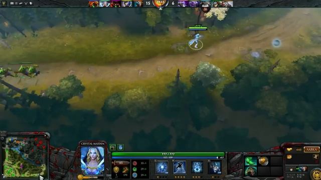 Гайд на Crystal Maiden смотреть онлайн