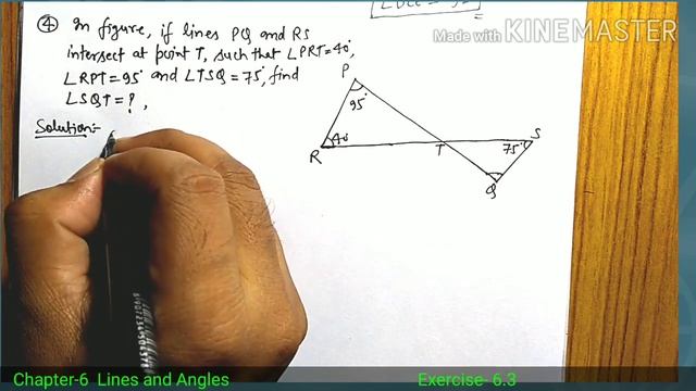 Ex.-6.3, Class-9 Maths, Chapter-6 Lines and Angles (NCERT) смотреть онлайн