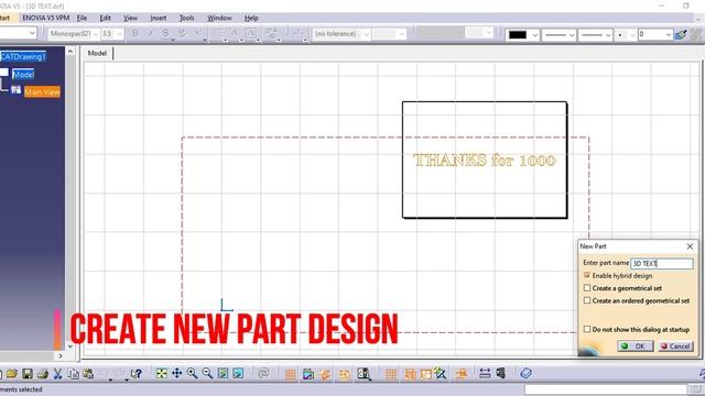 Creating Mind-Blowing 3D Text Designs from Scratch #catia #textdesign #3dtext #3dmodeling #tutorial смотреть онлайн