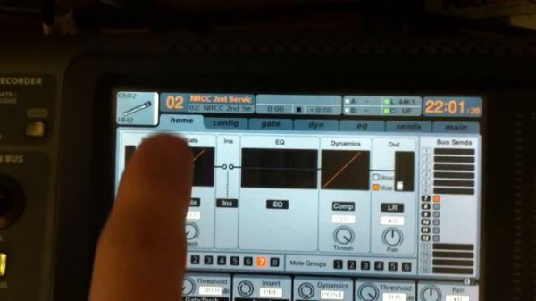 Behringer X32 - Assigning Names & Colors to Channel Scribble Strips