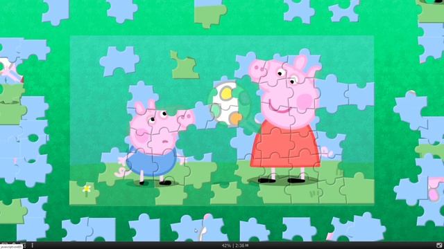 Peppa Pig | Свинка Пеппа | PUZZLE ONLINE смотреть онлайн