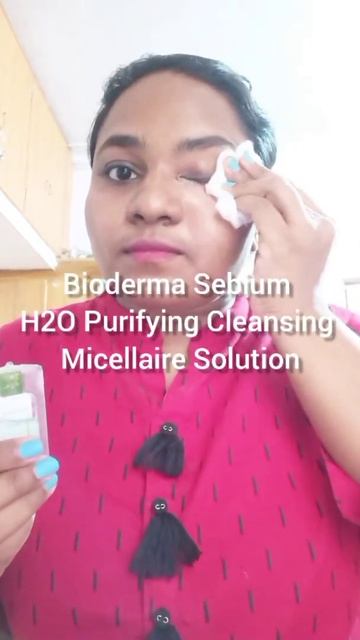 Bioderma Sensibio H2O Micellar Water for sensitive skin #bioderma #skincare #makeup #shorts смотреть онлайн