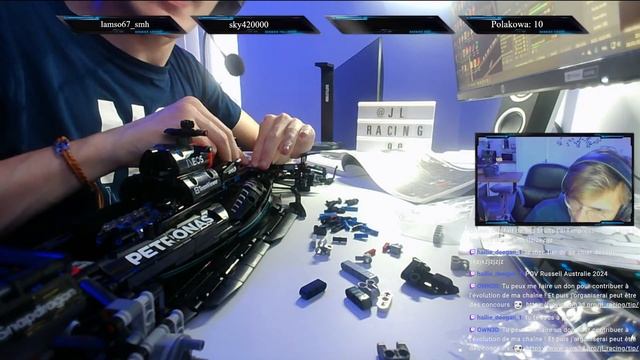 Construction et fin de la Mercedes AMG W14 Lego - Partie 6 смотреть онлайн
