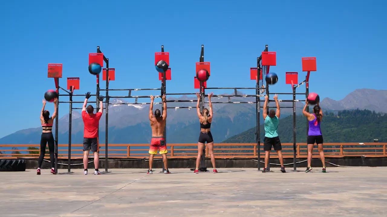 Cпортивный лагерь в Сочи с RED TOWER CrossFit смотреть онлайн