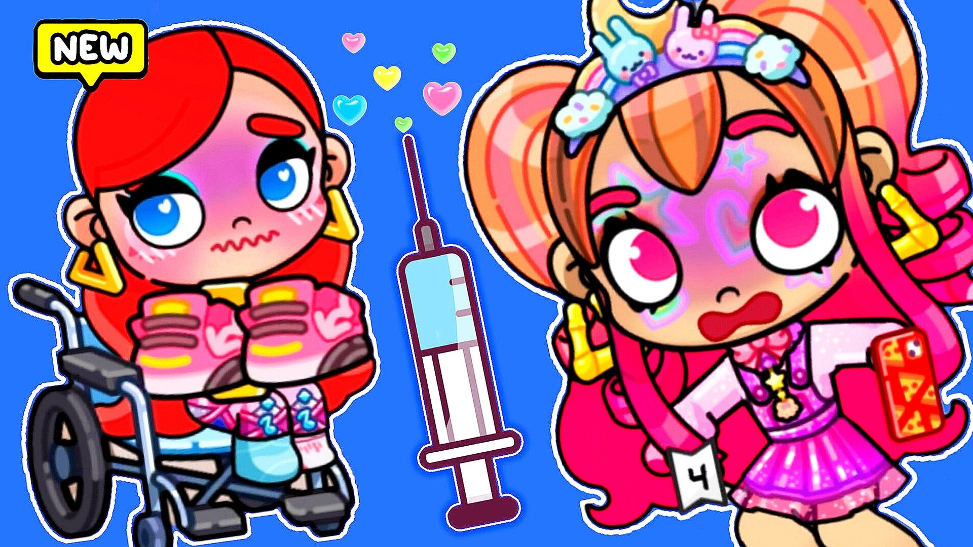 Самый ЖАДНЫЙ ПАЦИЕНТ в БОЛЬНИЦЕ 😱 Аватар ворлд СНЯЛИ ГИПС ♥️ смотреть онлайн