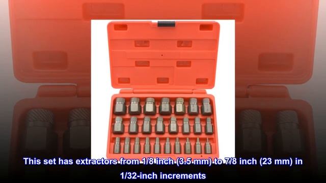 NEIKO 04204A Hex-Head Multispline Screw and Bolt Extractor Set, Easy-Out Screw Extraction смотреть онлайн
